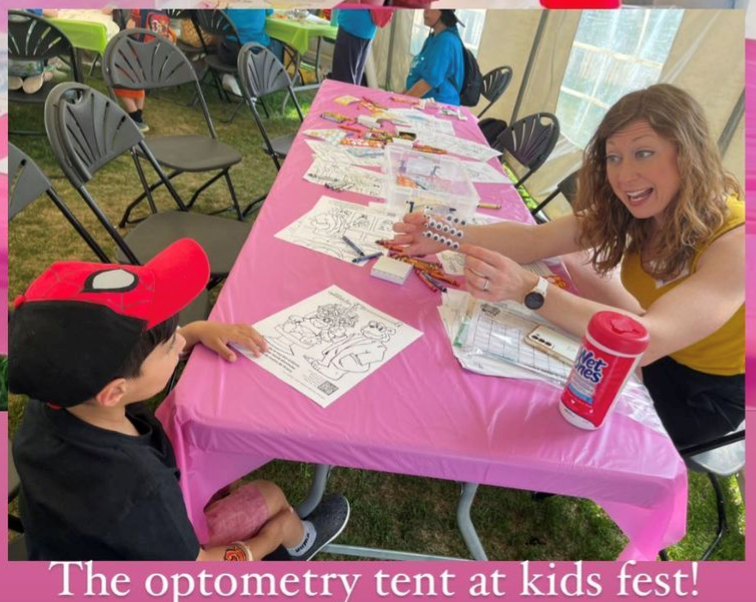 Kidsfest Optometry Tent