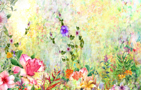 Watercolor flowers